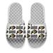 Youth ISlide White Colorado Buffaloes Logo Pattern Slide Sandals