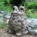 HomeStyles Whimsical Toad Hollow "Stretch" Garden Statue Concrete/Stone in Brown/Gray | 12.5" H x 11.5" W x 9.5" D | Wayfair 43526