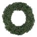 Northlight Seasonal Commercial Size Canadian Pine Artificial Christmas Wreath 8ft Unlit Traditional Faux, in Green | 9 H x 96 W x 96 D in | Wayfair