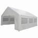 King Canopy Universal Canopy Sidewall Kit w/ Flaps & Screens Plastic | 6 H x 18 W x 20 D in | Wayfair SWK1820WF-BS-2