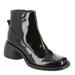 Fly London Hint - Womens Euro 37 US 6 - 6.5 Black Boot Medium