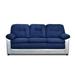 Latitude Run® Jiquan 79" Pillow Top Arm Sofa Microfiber/Microsuede in Gray/Blue | Wayfair 51BA6FE81D1343A59544AB8A16897633