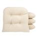 Ebern Designs Indoor Barstool Seat Cushion Polyester in Brown | 3 H x 15 W x 15 D in | Outdoor Furniture | Wayfair 5163B49F43E642EFB9B853D0831298DD