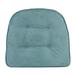 Red Barrel Studio® Non-Slip Dining Room & Kitchen Seat Cushions, 16 X 15 X 2 Inches Polyester in Green/Gray | 2 H x 16 W x 15 D in | Outdoor Furniture | Wayfair