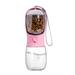 Portable Pet Water Dispenser Feeder with Drinking Cup