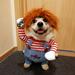 Scary Movie Doll Dog Halloween Costume Dog Halloween Pet Costume Dog Goofy Clothes Doll Dog Halloween Costume Dog Goofy Clothes