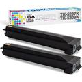 MADE IN USA TONER Compatible Replacement for use in Kyocera TASKalfa 356ci 358ci TK-5207K and Copystar CS 356ci 358ci Printers TK-5209K Black-2 Pack