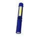 FRCOLOR Multifunction COB LED Work Light Mini Pen Inspection Repair Flashlight Torch with Magnetic Base and Clip (Blue)