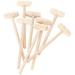 30 Pcs Wooden Hammers for Chocolate Mini Breakable Heart Hammer Mallet for Chocolate Smash-able Heart Smooth Finished Lacquer Free