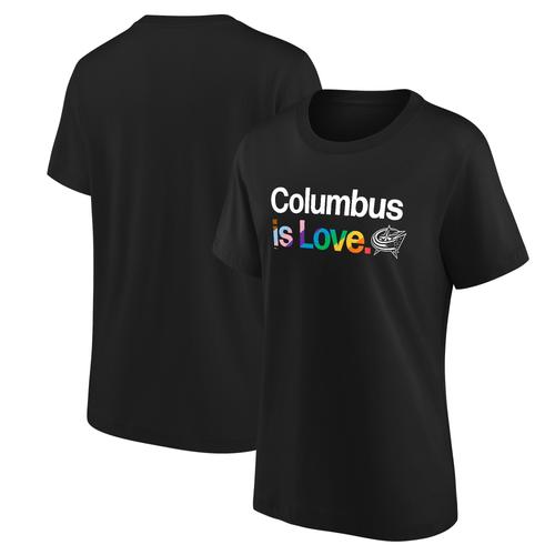 Columbus Blue Jackets Fanatics Branded City Pride T-Shirt - Mujer