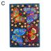 YDxl Rose Butterfly DIY Multi-shaped Diamond Painting A5 Notebook Memo Pad Diary Book HM024