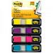 2PC Post-it Flags Post-it Flags MMM6834AB Small Page Flags in Dispensers Four Colors 35/Color 4 Dispensers/Pack 683-4AB