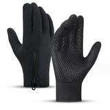 Winter Sport Glove for Men Women Warm Touchscreen Gloves Waterproof Riding Gloves for Cycling Running Climbing - M