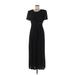 Jessica Howard Casual Dress: Black Dresses - Women's Size 8