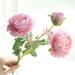 Artificial Flowers Plants Artificial Fake Western Rose Flower Peony Bridal Bouquet Wedding Home Decor PK Artificial Christmas Tree Artificial Christmas Tree With Lights