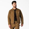 Dickies Men's Waxed Canvas Service Jacket - Brown Duck Size 2Xl (TJ400)