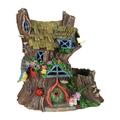 Home Gifts Matoen Fairy Door and Windows for Trees â€“ Yard Art Sculpture Decoration Wall and Trees Outdoor | Miniature Fairy Garden Outdoor Decor Accessories with Secret Garden Sign