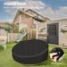 Outdoor Daybed Cover Round - 90 Dx33 H Patio Sofa Cover Garden Furniture Cover