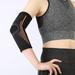 Universal Elastic Sports Elbow Protector Sleeve Breathable Adjustable Elbow Brace for Riding Climbing - Size M(Black)