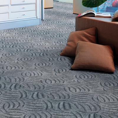 Teppichboden ANDIAMO "Amberg, Strukturschlinge, Made in Belgium", grau, B:400cm H:9mm L:1200cm, Kunstfaser, Teppiche, Breite 200, 300, 400 oder 500 cm, Hoch-Tief Effekt, strapazierfähig Image