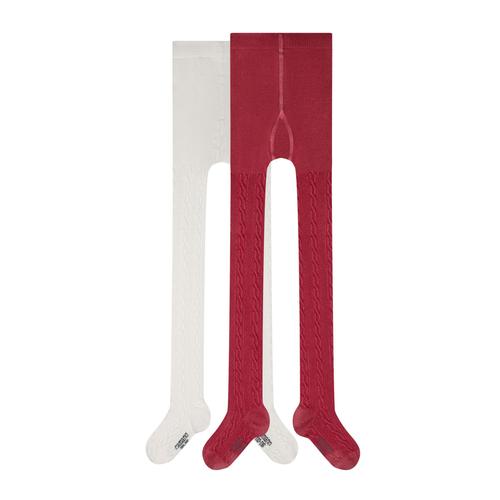 „Strumpfhose CAMANO „“Strumpfhose 2er Pack““ Gr. 110/116, rosa (rose wine) Kinder Strumpfhosen“