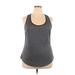 Active by Old Navy Active T-Shirt: Gray Activewear - Women's Size 2X-Large