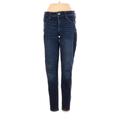 American Eagle Outfitters Jeggings - Mid/Reg Rise: Blue Bottoms - Women's Size 4 - Dark Wash