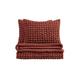 Christian Siriano Textured Puff Comforter Set Polyester/Polyfill/Microfiber in Brown | Twin Comforter + 1 Twin Pillow Sham | Wayfair 783048226587
