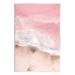 Stupell Industries Pink Sea Beach Shore Canvas Wall Art Design by Sisi & Seb Wood in Brown/Pink | 19 H x 13 W x 0.5 D in | Wayfair aw-874_wd_13x19