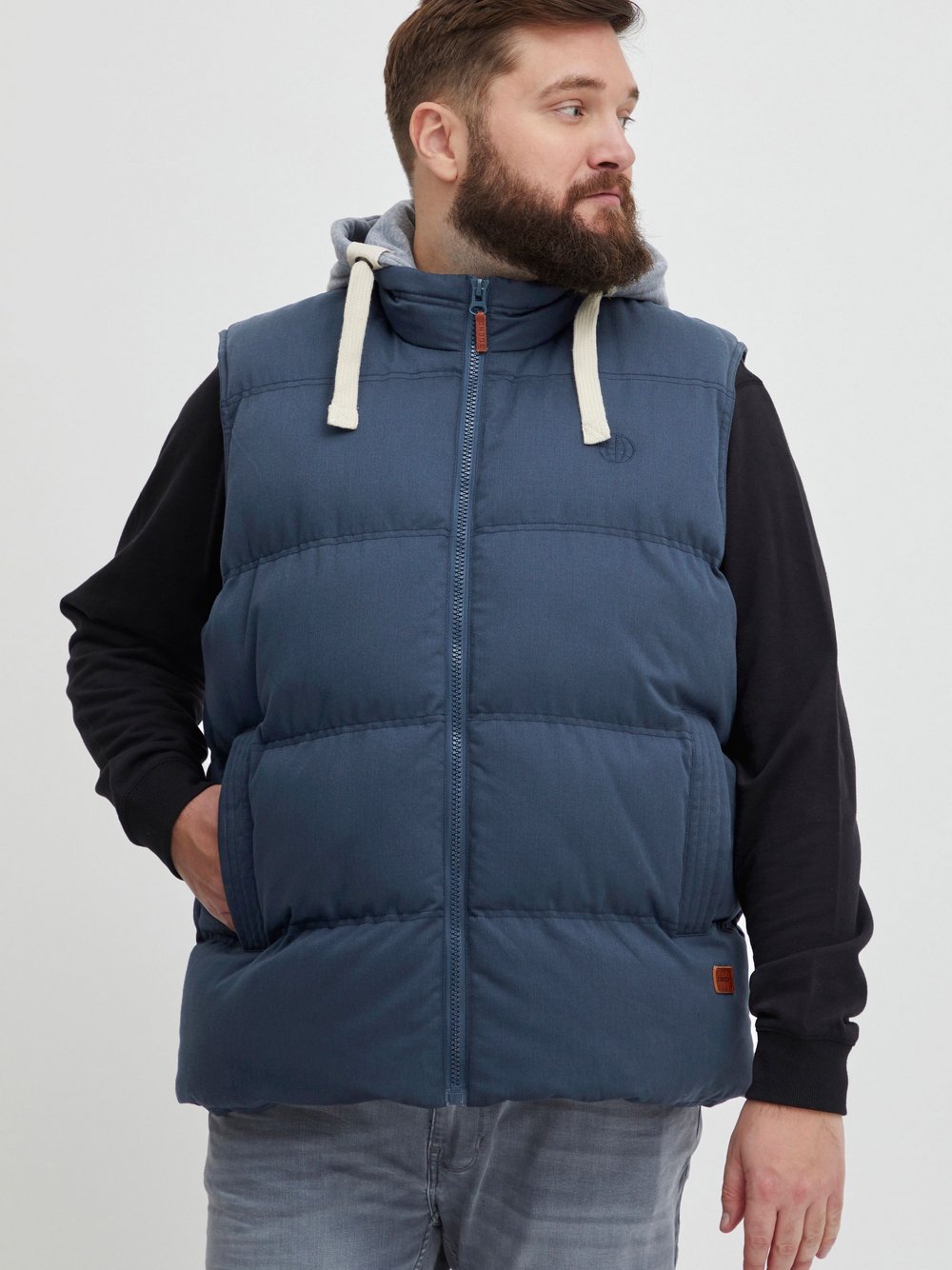 BLEND Kurzweste Herren blau, 4XL Image