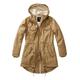 Parka BRANDIT "Damen Ladies Marsh Lake Parka" Gr. M, braun (camel) Damen Jacken Parkas