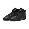 Sneaker PUMA "SMASH 3.0 MID WTR", Damen, Gr. 44,5, schwarz (puma schwarz, shadow gray), Synthetik, Leder, unifarben, sportlich, Schuhe, Sneakerboots, Winterschuhe, gefüttert