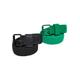 Hüftgürtel URBAN CLASSICS "Unisex Elastic Belt Set Kids" Gr. S/M, grün (black, bodegagreen) Damen Gürtel