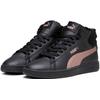 Winterboots PUMA "SMASH 3.0 MID WTR", Damen, Gr. 40, rosa (puma schwarz, rose gold), Synthetik, Leder, unifarben, sportlich, Schuhe, Sneakerboots, Winterschuhe, gefüttert
