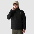 Daunenjacke THE NORTH FACE "M BELLEVIEW STRETCH DOWN HOODIE" Gr. M, schwarz (black) Herren Jacken Trekkingjacken