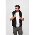 Steppweste BRANDIT "Brandit Herren Teddyfleece Vest Men" Gr. XL, schwarz (black) Herren Westen Steppwesten