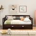 Full Size Daybed Wood Bed with Twin Size Trundle