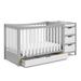 Graco Remi 4 in 1 Convertible Crib & Changer with Premium Foam Crib and Toddler Mattress