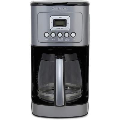 Cuisinart DCC-3200 Programmable Coffeemaker with Glass Carafe and Stainless Steel Handle, 14 Cup, Gunmetal