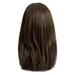 CAKVIICA Women S Fashion High Temperature Resistant Silk Synthetic Bangs Long Hair Wig