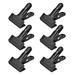 Heavy Duty Spring Metal Clip Photography Backdrop Clamps Background Support Holder with Rubber Protective Pad Photo Studio Photography Accessory Pack of 6pcs