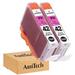 ArtiTech CLI-42 PM Pixma Pro-100 Compatible Ink Cartridges Replacement for Canon CLI42 CLI-42 Photo Magenta Ink Cartridge Work for Pixma Pro-100S Printers 2 Pack CLI-42 PM