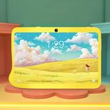 Ozmmyan 7 Inch Android Tablet RAM 2GB+ROM 16GB Android 5.1 System Tablets 8 Core Processor Android Phone 1280x800 IPS Display Screen Wifi Tablet Computer 3000mAh Kids Tablet Yellow