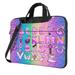 Alphabet Lore Laptop Bag Laptop Case Computer Notebook Briefcase Messenger Bag with Adjustable Shoulder Strap 14 inch