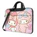 My Melody Laptop Bag Laptop Case Computer Notebook Briefcase Messenger Bag with Adjustable Shoulder Strap 14 inch