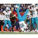Tyreek Hill Miami Dolphins Unsigned Handstand Touchdown Dance Photograph