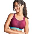Panache Lingerie Womens 7341B Non Wired Sports Bra - Red - Size 36B