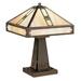 Arroyo Craftsman Pasadena 16 Inch Table Lamp - PTL-11O-WO-BZ