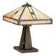 Arroyo Craftsman Pasadena 21 Inch Table Lamp - PTL-16O-TN-BK