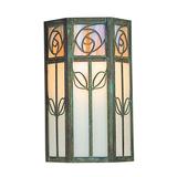 Arroyo Craftsman Saint Clair 12 Inch Tall 1 Light Outdoor Wall Light - SCW-12-OF-MB